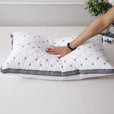 4 Pack Hotel Quality Pillow Checked Ultra Plush Soft Home Bed Pillow