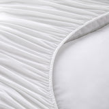 Hotel Quality Fully Fitted Mattress Topper Airsoft 1200GSM Checked