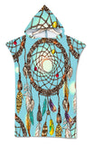 Adults Hooded Beach Towel Poncho Changing Robe Dream Catchers