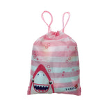 Mermaid Hooded Beach Towel Poncho Pink Suitable For Height Of 100-150cm