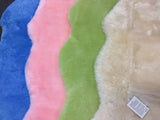 Australian Lambskin Rug Carpet Baby Play Rug Colourful